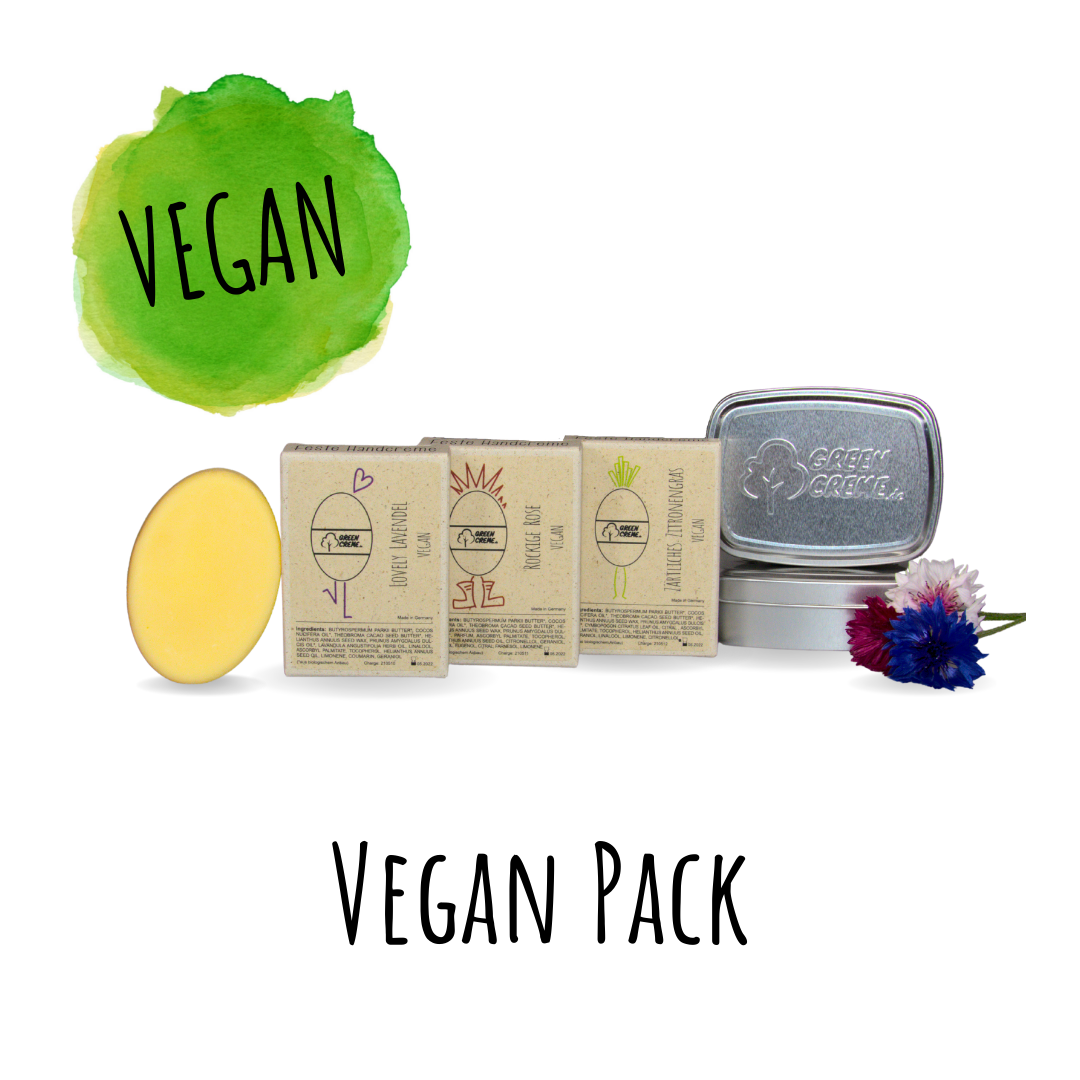 GreenCreme Feste Handcreme Vegan Pack Naturkosmetik Hauptfoto